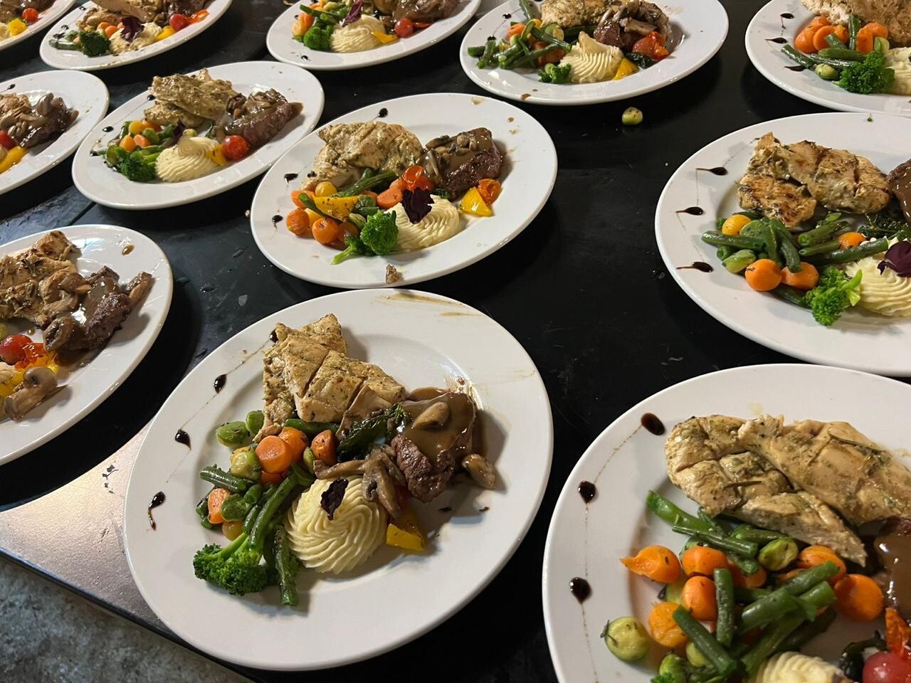 Seven Catering — event banquet service at the Grand Egyptian Museum